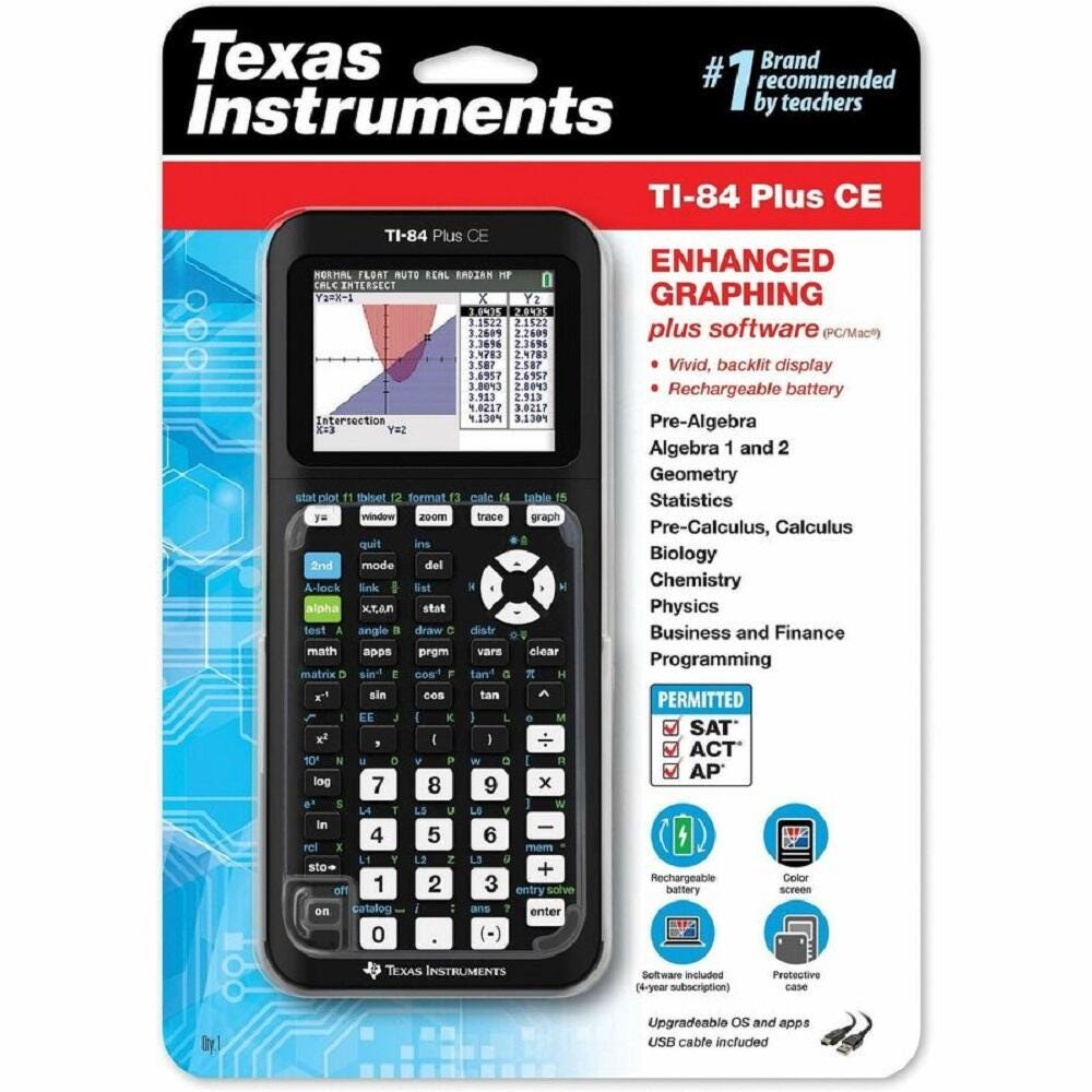 Texas Instruments TI-84 Plus CE